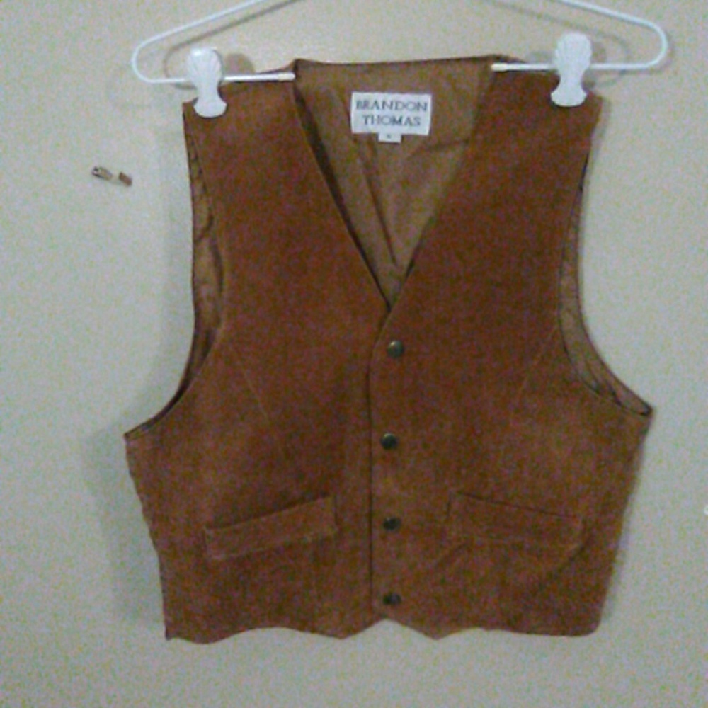 Brandon Thomas leather vest